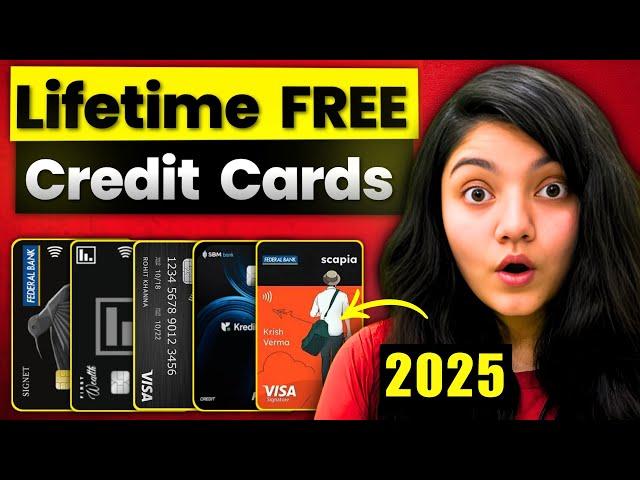 Lifetime FREE Credit Card - Best in 2025 || Top 5 FREE Credit Cards