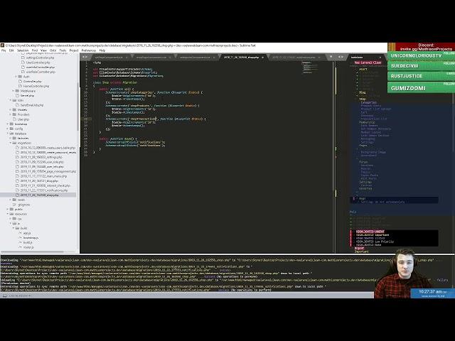 En/Ru - Chat & Code - Laravel & VueJs - Preparing a Site Rebuild
