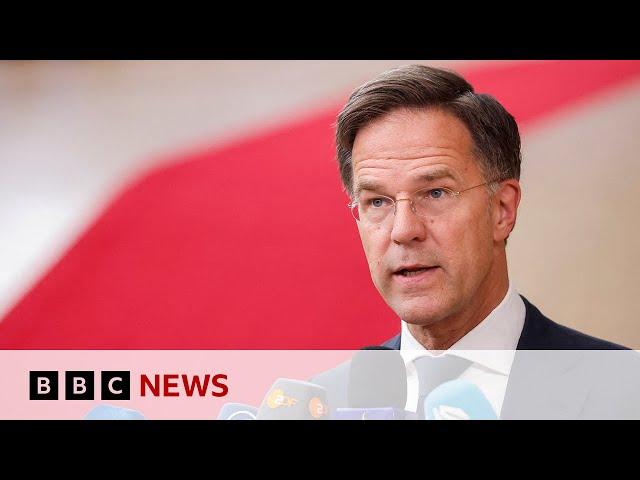 Nato set to make Dutch PM Mark Rutte new secretary general | BBC News