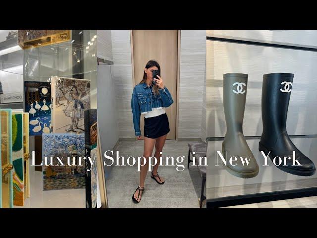 Luxury Shopping  in NYC | Chanel, The Row, Miu Miu, Goyard, Alo Yoga