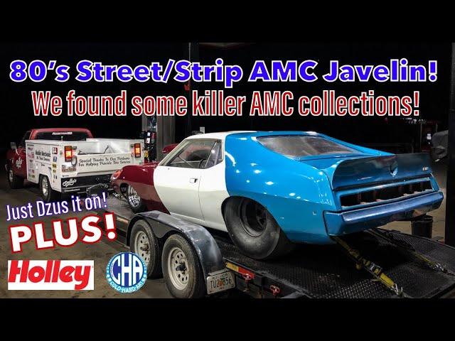 AMC's Galore! Getting our Javelin Racecar Home After Sitting for 32 Years! #ColdHardArt #Holley Tour