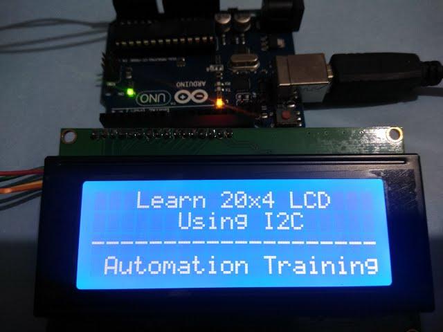 Interfacing LCD 20x4 with Arduino