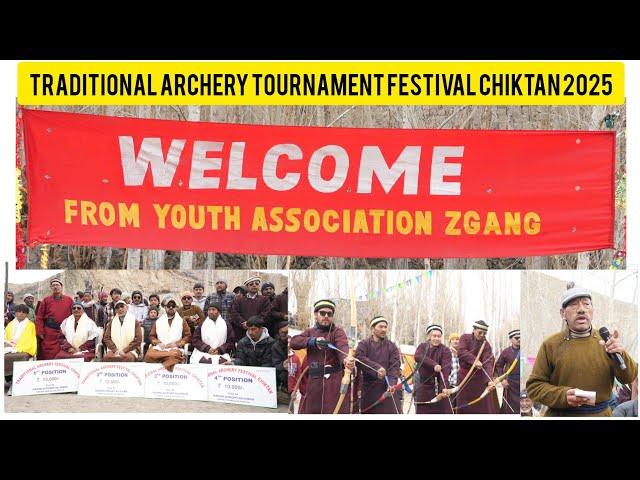 Traditional Archery Festival 2025 held at Zgang Chiktan