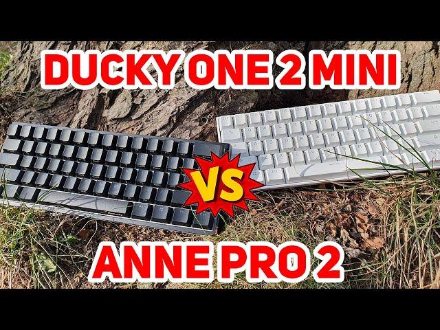 BEST 60% KEYBOARD FOR GAMING - ANNE PRO VS DUCKY ONE 2 MINI COMPARISON AND FULL REVIEW