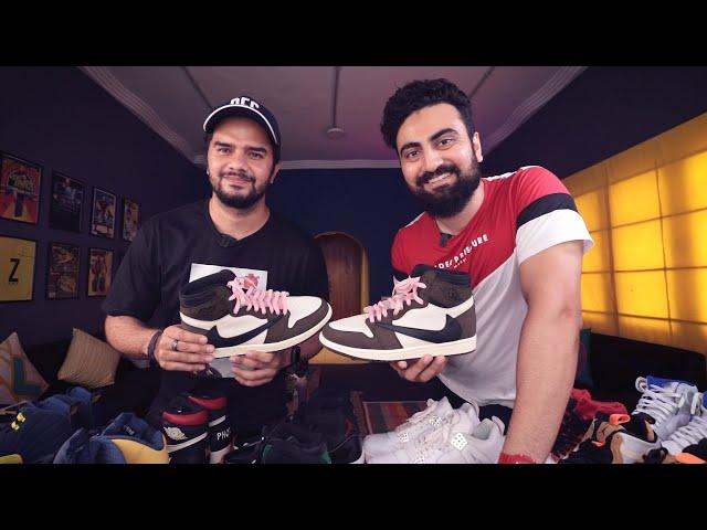 IRFAN JUNEJO REACTS TO MY SNEAKER COLLECTION