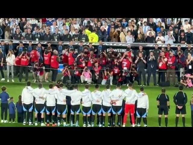 HIMNO NACIONAL ARGENTINO VS BOLIVIA 2024.