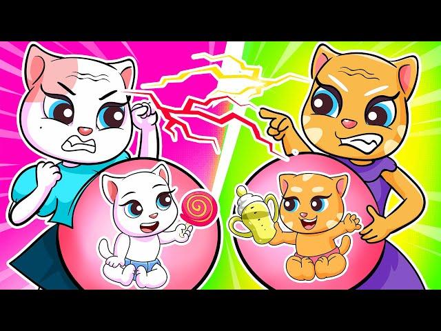 My Mom Hates My Best Friend's Mom | Talking Tom & Friends In Toca Life World | Tommy Toca