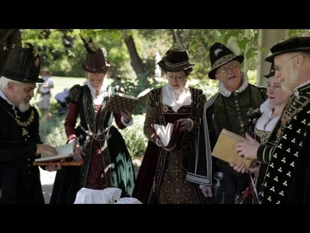 Singing in the Garden - Guild of St. George, Huntington Library 2016