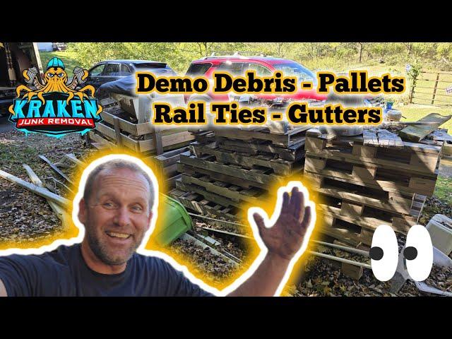 Construction Debris Removal in Elizabethton, TN | Kraken Junk Removal Cleans Up a TON of Demo Debris