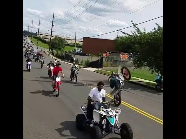 More than 1000 ATVs and Dirt Bikes  Washington DC USA 2018 Bike Life