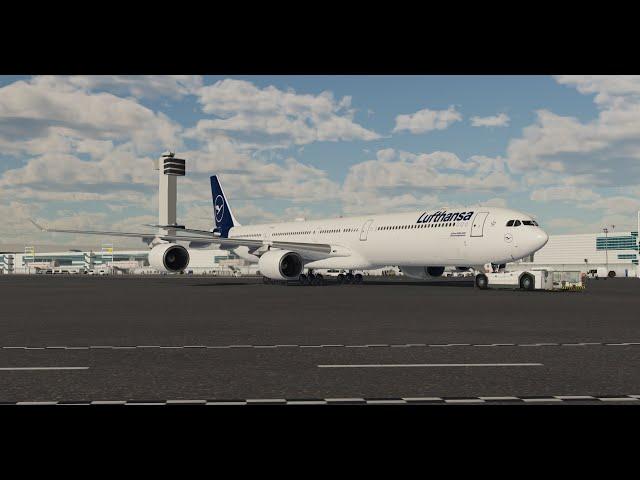 XP11| Vatsim | (EDDM) Munich to Moscow (UUDD) Toliss A340-600!!! Lufthansa