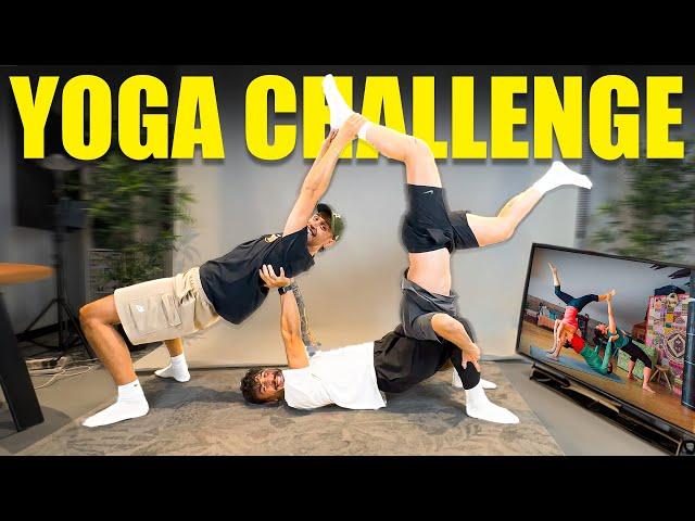 LA YOGA CHALLENGE PIÙ IGNORANTE E IMPOSSIBILE DI SEMPRE con AWED e DADDA - FINISCE DAVVERO MALISSIMO