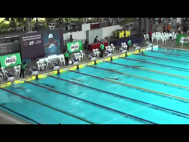 C Boys 100m Butterfly Swim Final 25 Apr 12