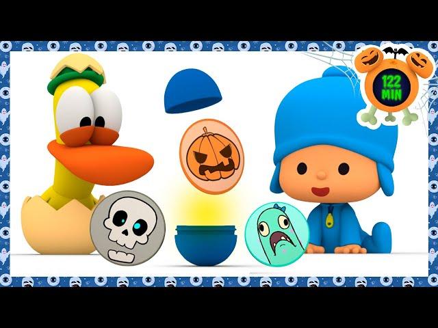  POCOYO HALLOWEEN: Finger Family - Color Balls [122 min] Full Episodes |VIDEOS & CARTOONS for kids