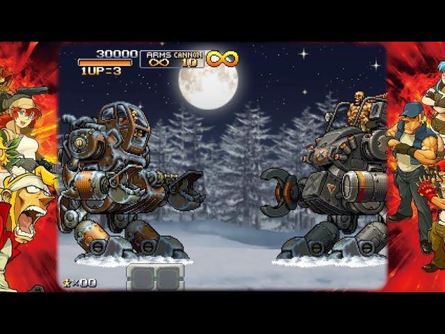 Gameplay Metal slug kof juegos retro