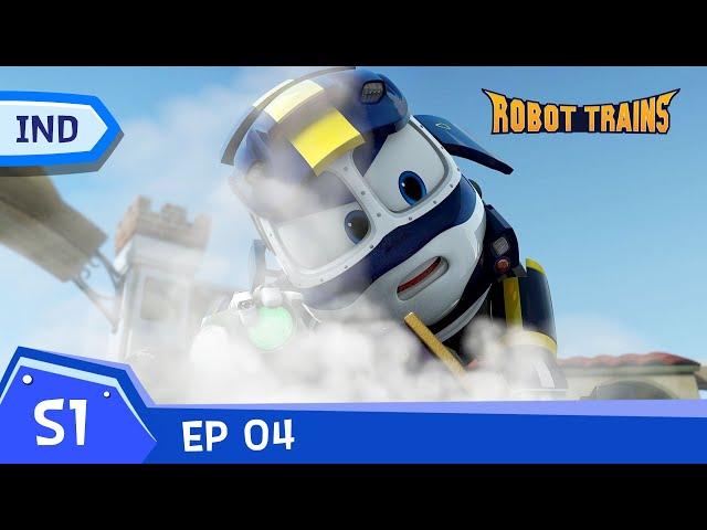 Robot Trains | #04 |  Protect the land from viruses! | Episode penuh | Bahasa Indonesian