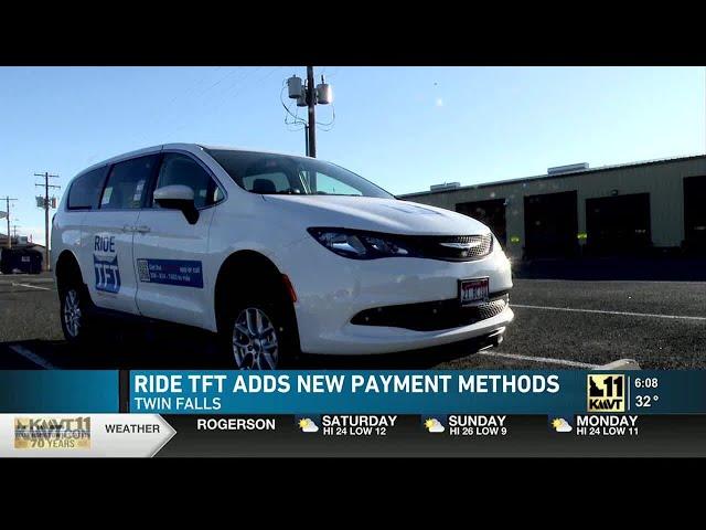 Cash passengers of Ride TFT are getting an upgrade | KMVT
