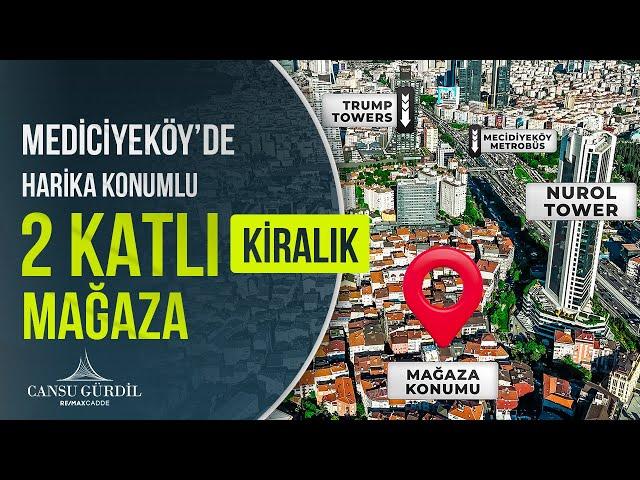 ŞİŞLİ MECİDİYEKÖY MERKEZİ KONUMDA KİRALIK MAĞAZA/ NUROL TOWER YANI KİRALIK 125 M2  MAĞAZA