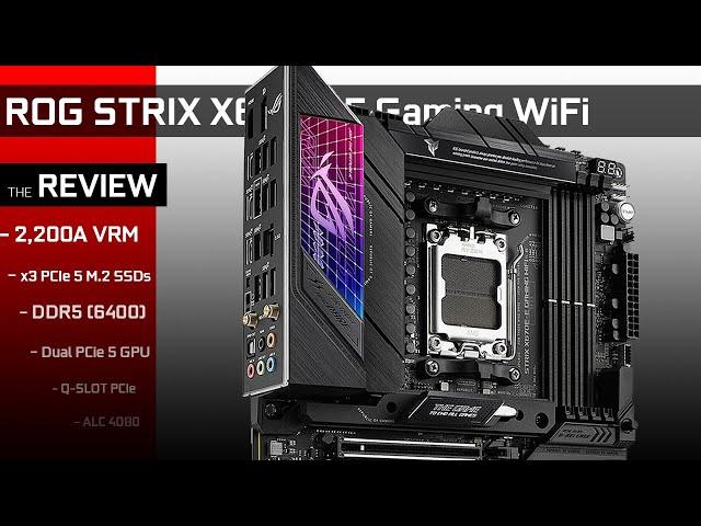 ROG STRIX X670E-E Gaming WiFi : Probably ASUS best AMD board for this season (sorry CROSSHAIR)