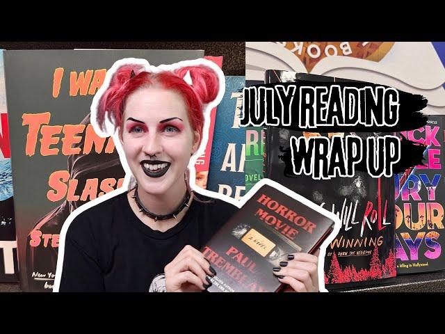 All the Horror Book I Read for July | Upcoming August Must Read List