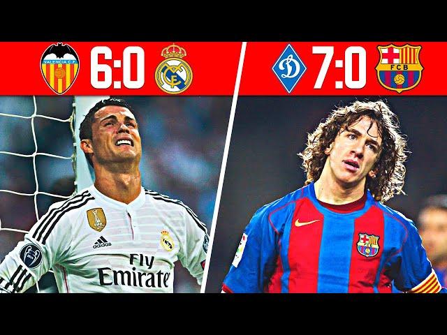 TOP 10 Humiliating Defeats for Big Clubs