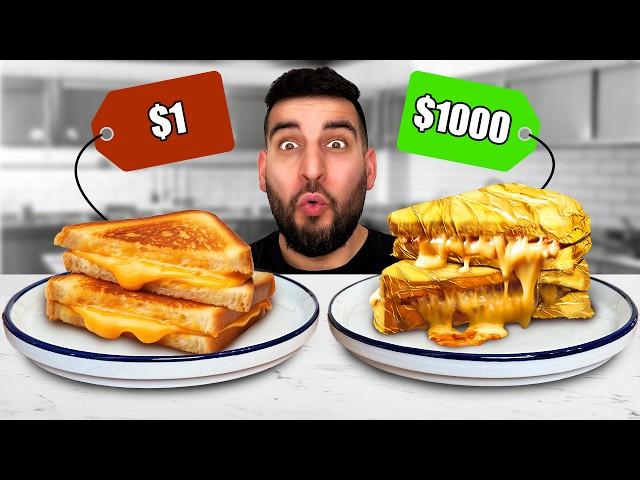 $1 vs $1,000 Grilled Cheese