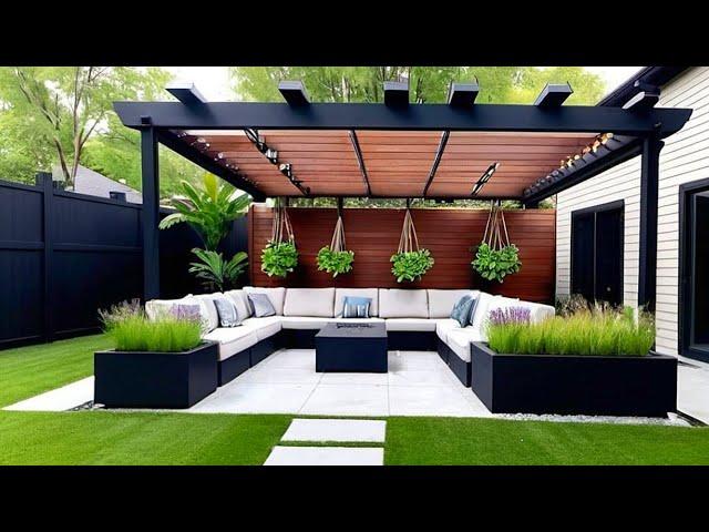 NEW 200 Modern Patio Designs 2024 Backyard Garden Landscaping ideas| Terrace/Rooftop Garden Pergola