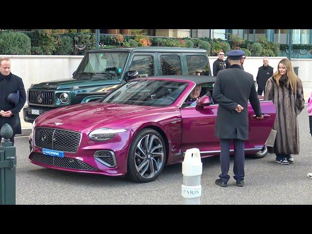 Billionaire Buys NEW BENTLEY CONTINENTAL GTC and Shows It for the First Time at Casino de Monaco!!