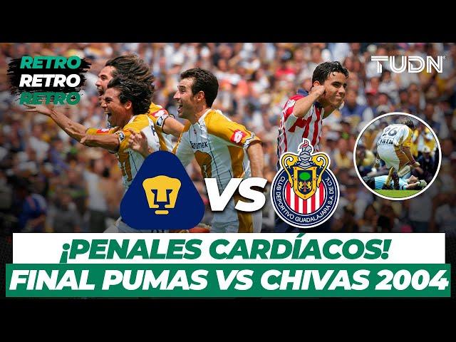 PREVIO A J8: ¡CARDÍACA! Tanda de penales COMPLETA y Pumas CAMPEÓN | Final 2004 | TUDN