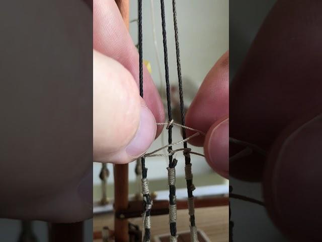 Modellismo navale - Nodo griselle 2/3