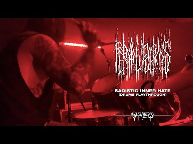 FERAL FORMS 'Sadistic Inner Hate' (Drums Playthrough by Chris)