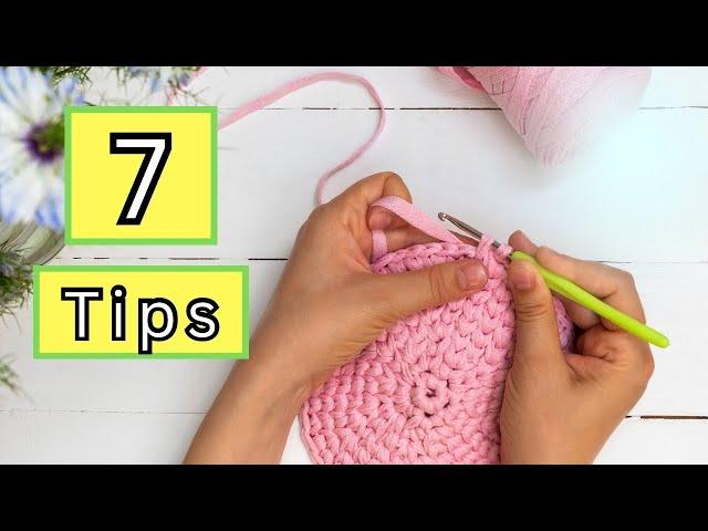 7 CROCHET TIPS You Should Know!