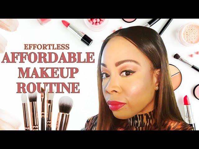 Easy, Affordable, and Effortless Everyday Makeup Routine | Quick & Easy Step-by-Step