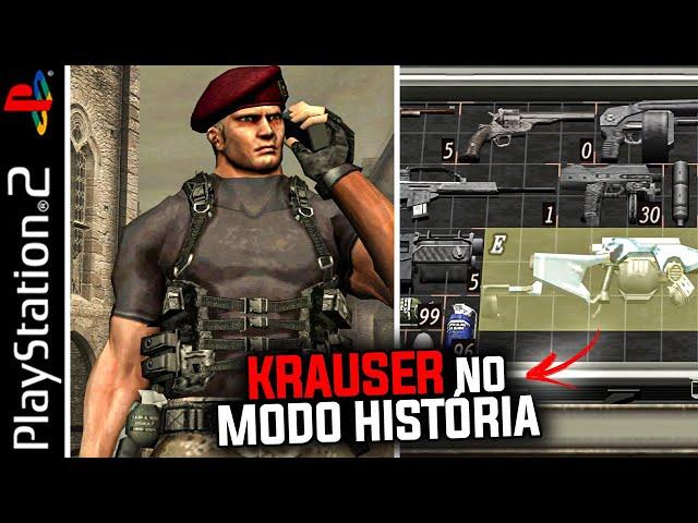 KRAUSER no MODO HISTÓRIA!! Novo Melhor MOD de Resident Evil 4 para PS2