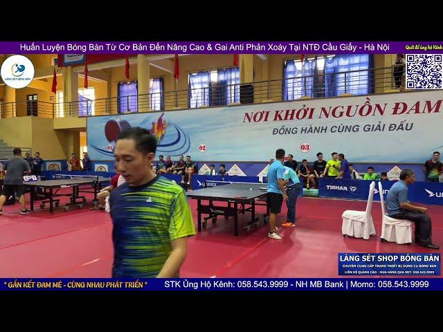 LIVE Bóng Bàn | Làng Sét vs TT T&T3 | Giải Bóng Bàn Long Thành Open Ngày 31/8/2024