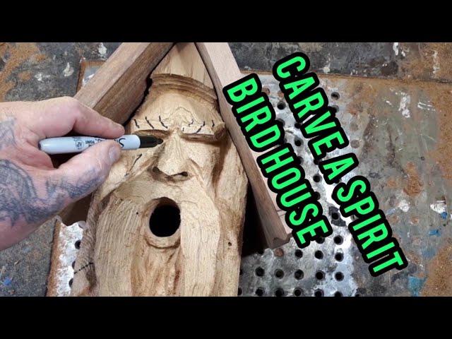 How to make the coolest bird houses ever with a dremel.