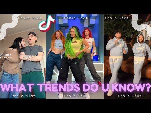 WHAT TRENDS DO YOU KNOW? - TikTok Dance Challenge Compilation of 2024 [NEW] Trending #dance #tiktok