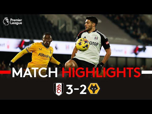 HIGHLIGHTS | Fulham 3-2 Wolves | Willian At The Double For Fulham 