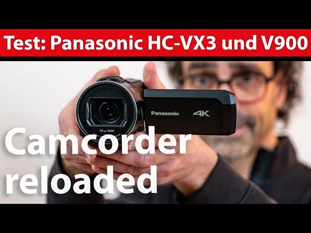 Camcorder reloaded! Panasonic HC-VX3 und V900 im Praxistest