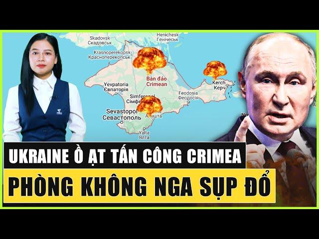 Ukraine Ồ Ạt Tấn Công Crimea Khiến Hệ Thống Phòng Không Nga Sụp Đổ || Đàm Quân Sự