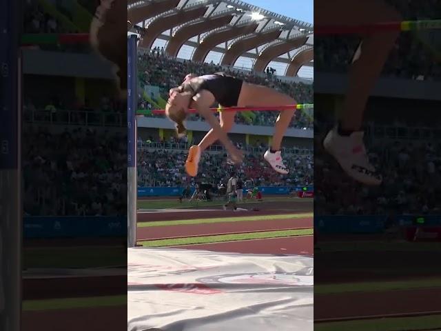 High Jump Women's Charity Hufnagel US 2024 Olympic Trials #trackandfield #highjump