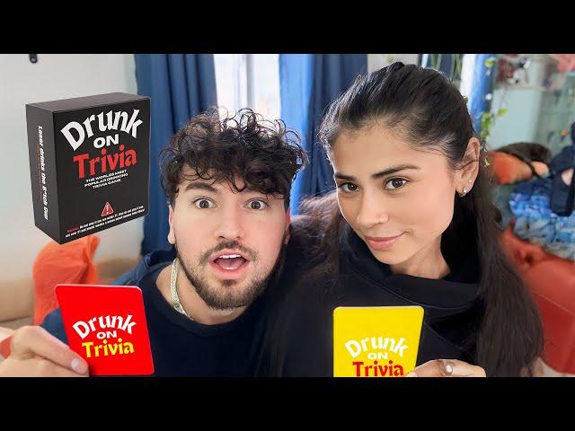 Jc Caylen Plays DRUNK Trivia w/ Fiancé