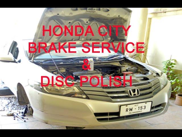 BRAKE SERVICE COMPLETE| Front Wheel| Honda city | Mubashar technical