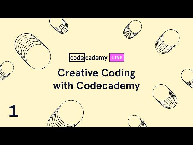 Creative Coding with Codecademy #1: Intro to p5.js