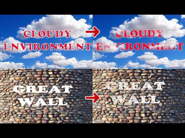 Blend Text With Background In Photoshop - Graphic Design 4U - Photoshop Tutorial