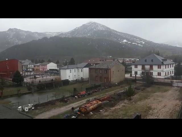 Temporal "Gisele" en la Montaña Leonesa - Villamanín