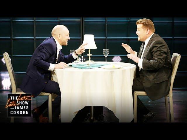 Derren Brown Has James Eat Glass