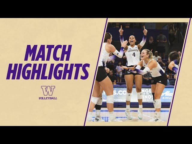 Washington 3, UC Davis 1 | Huskies Highlights