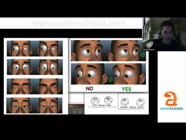Animation School - Animschool: Character Eye Blink