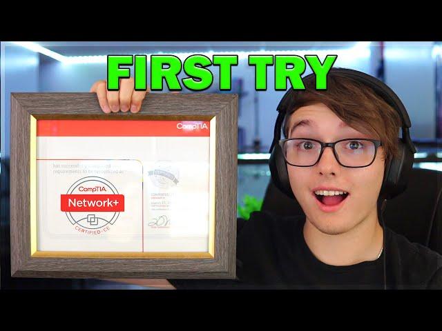 How to PASS the CompTIA Network+ On Your FIRST Try!